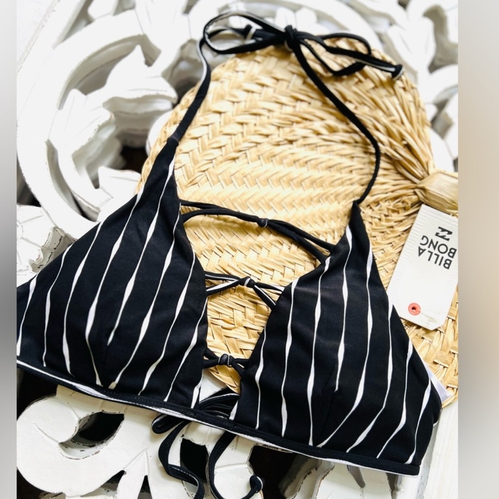 🌺🌴 BILLABONG 🌴🌺 ROSARITA BIKINI SWIM HALTER TOP